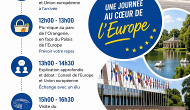 Sortie au parlement européen