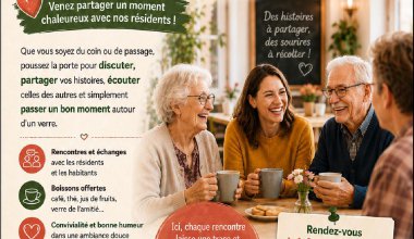 Café des souvenirs et des sourires : EHPAD les Jardins Fleuris